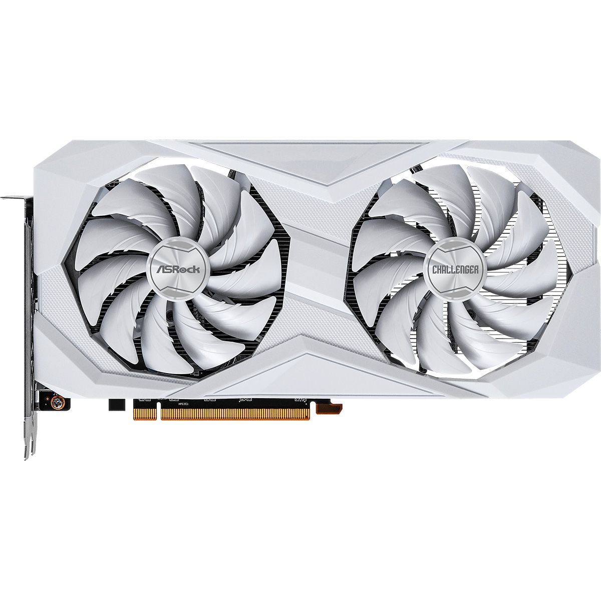 Видеокарта ASRock RX6600 CHALLENGER WHITE 8GB GDDR6 3xDP HDMI 2FAN RTL