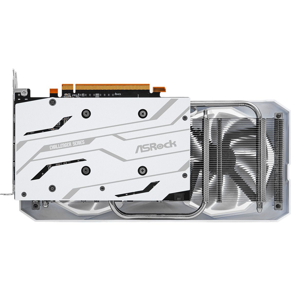 Видеокарта ASRock RX6600 CHALLENGER WHITE 8GB GDDR6 3xDP HDMI 2FAN RTL