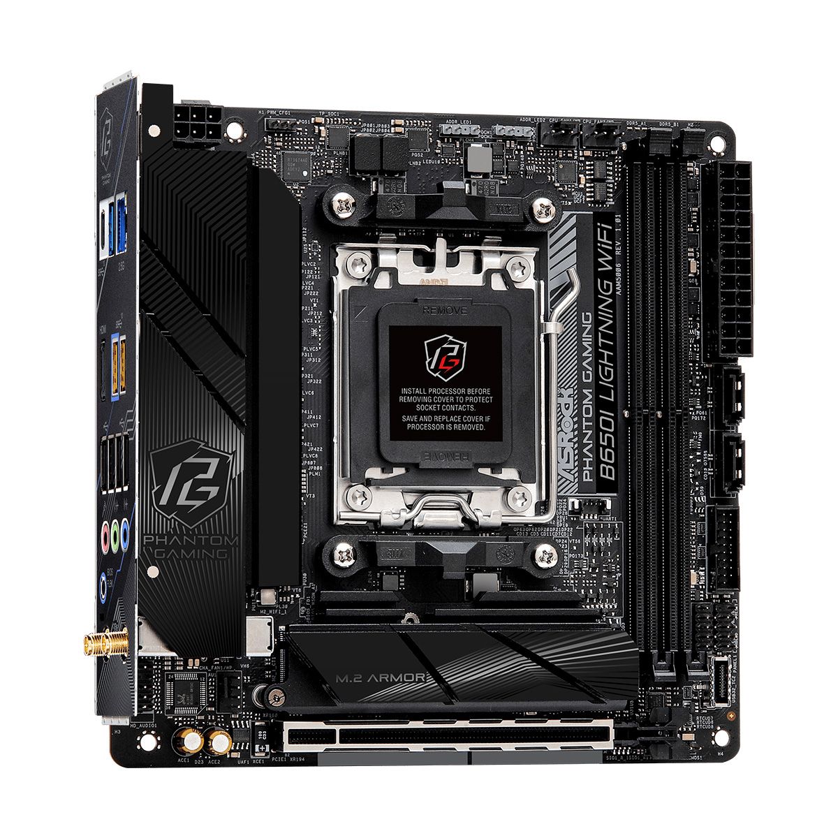 Материнская плата ASRock B650I LIGHTNING WIFI, RTL