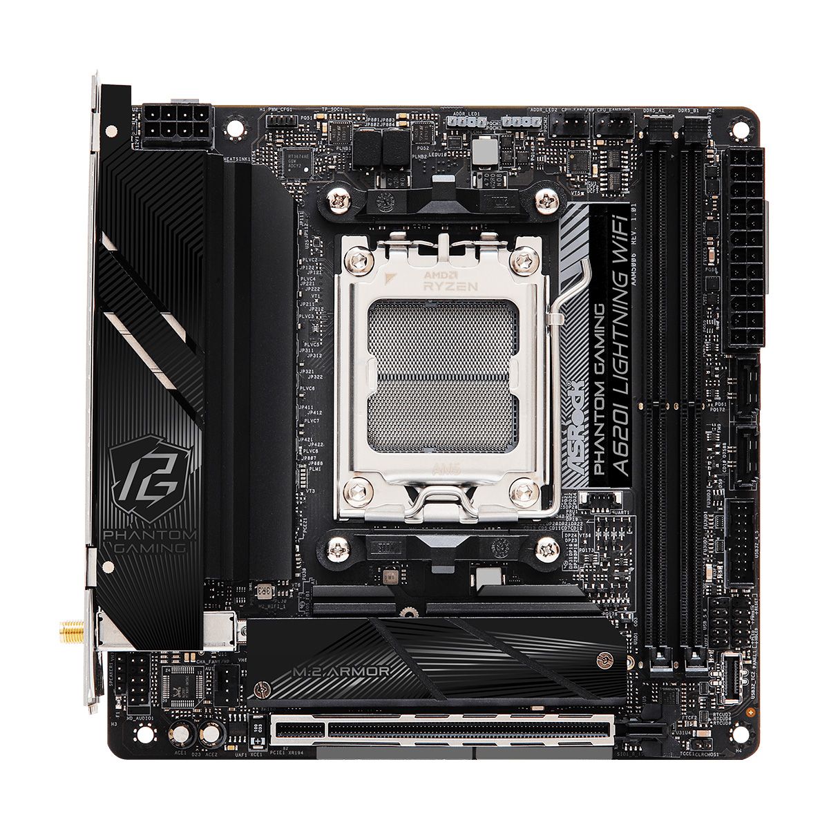 Материнская плата ASRock A620I LIGHTNING WIFI, RTL
