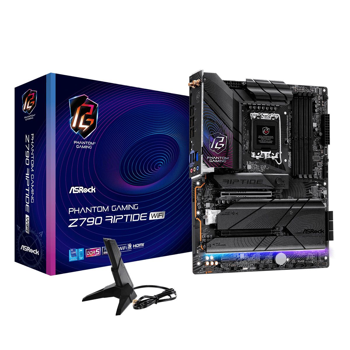 Материнская плата ASRock Z790 RIPTIDE WIFI, RTL