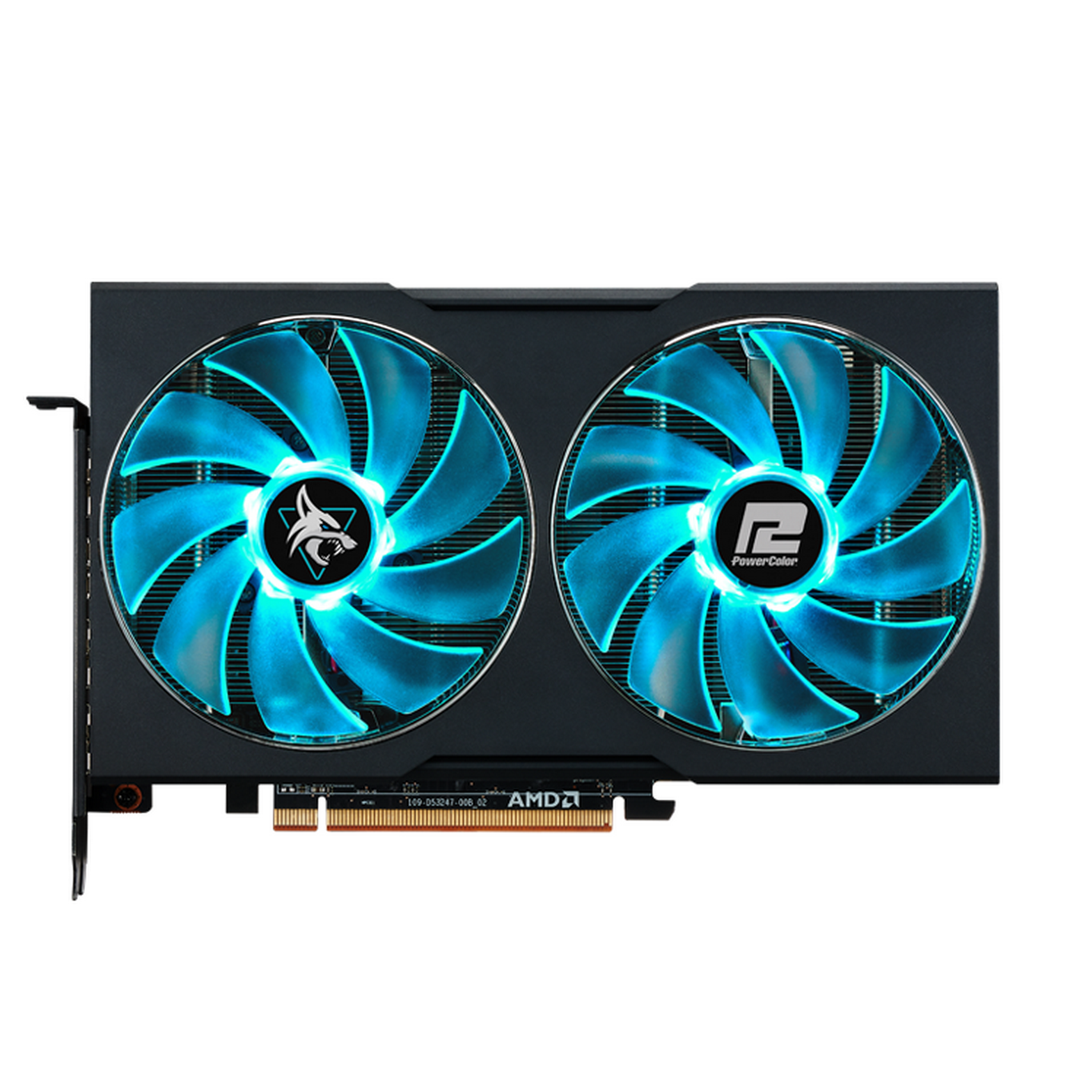 Видеокарта PowerColor RX7600 Hellhound 8GB GDDR6 128-bit DPx3 HDMI 2FAN RTL
