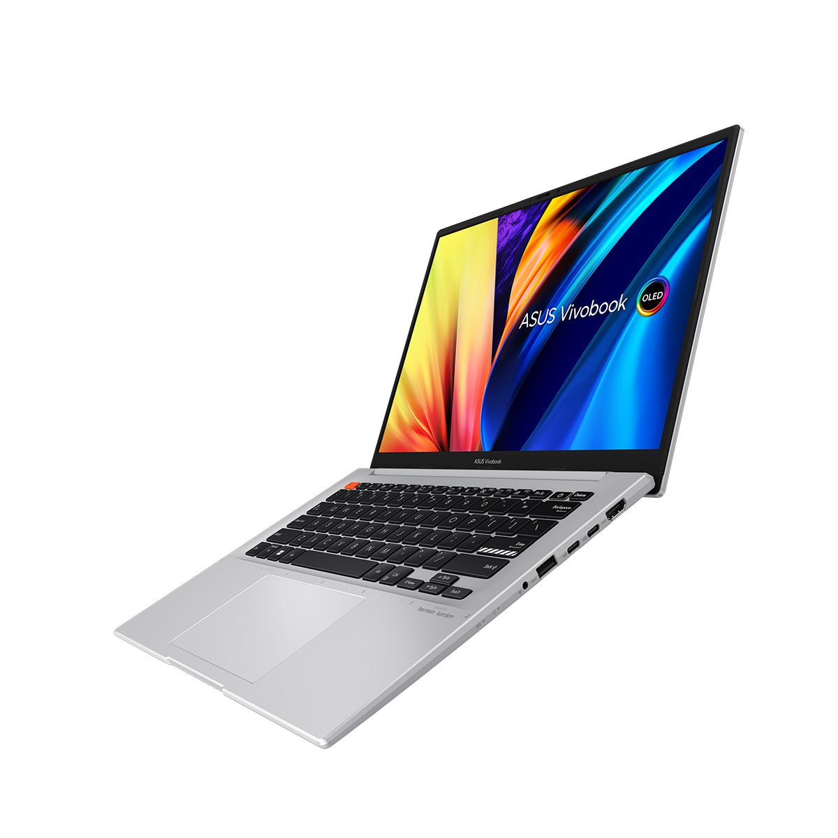 Ноутбук ASUS VivoBook S 14 M3402RA-KM081 AMD Ryzen 7 6800H/16GB/SSD1TB/14"/2.8K (2880x1800)/OLED/90Hz/NoOS/Neutral Grey (90NB0WH1-M00370)