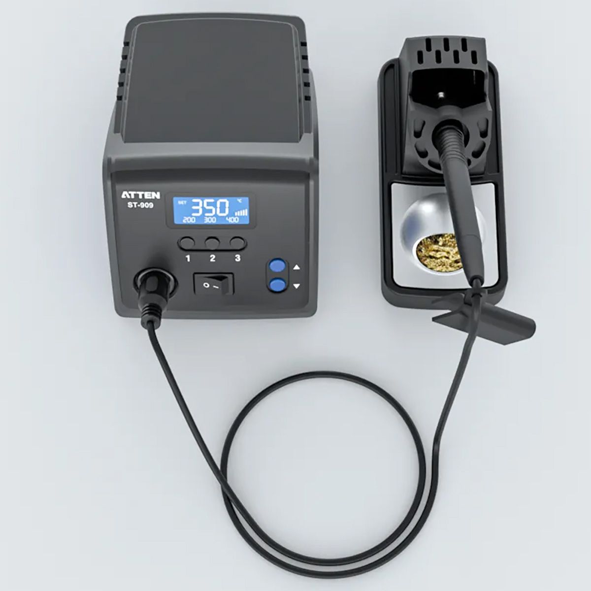 Паяльная станция Atten ST-909 230В, 90 Вт, жала типа T990-K