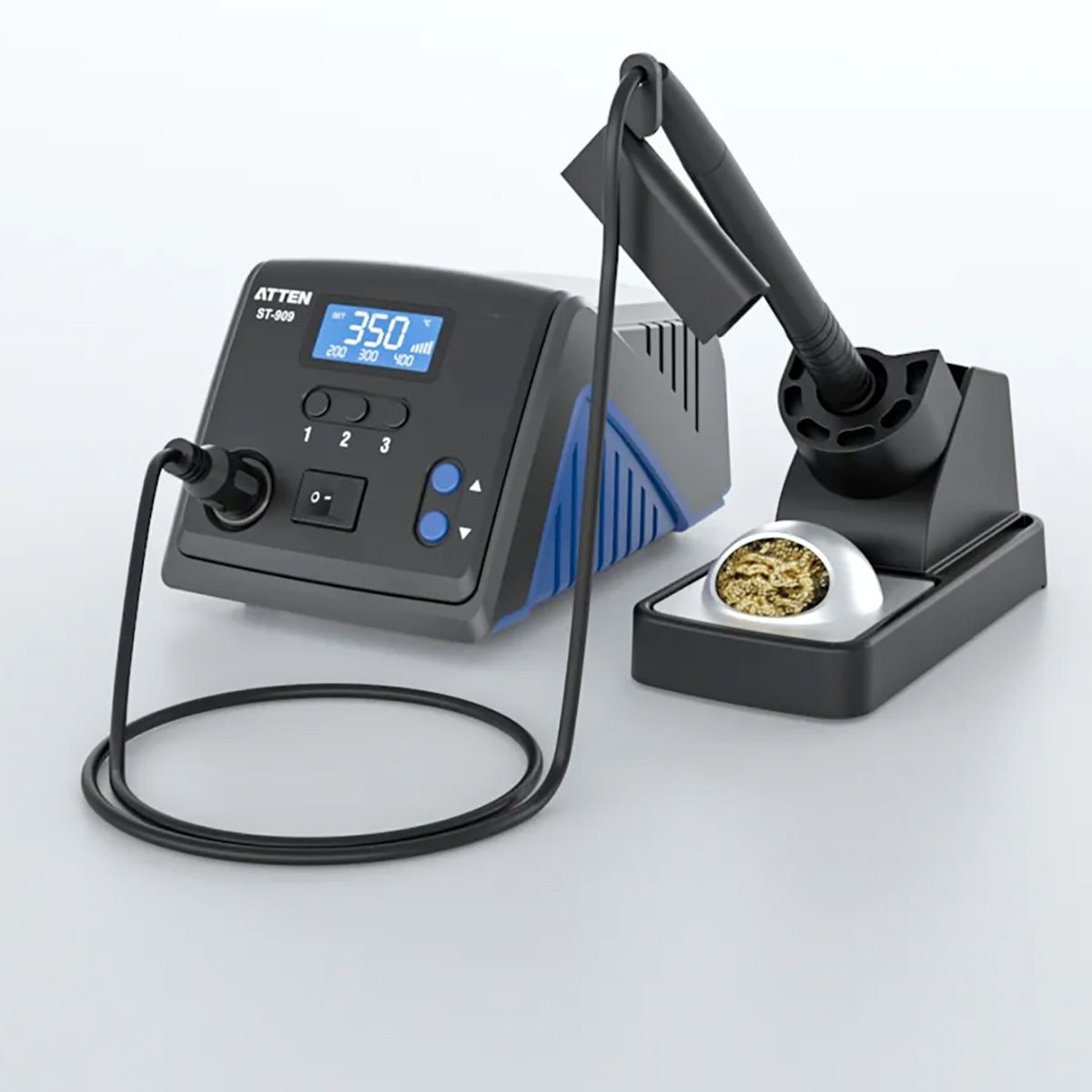 Паяльная станция Atten ST-909 230В, 90 Вт, жала типа T990-K