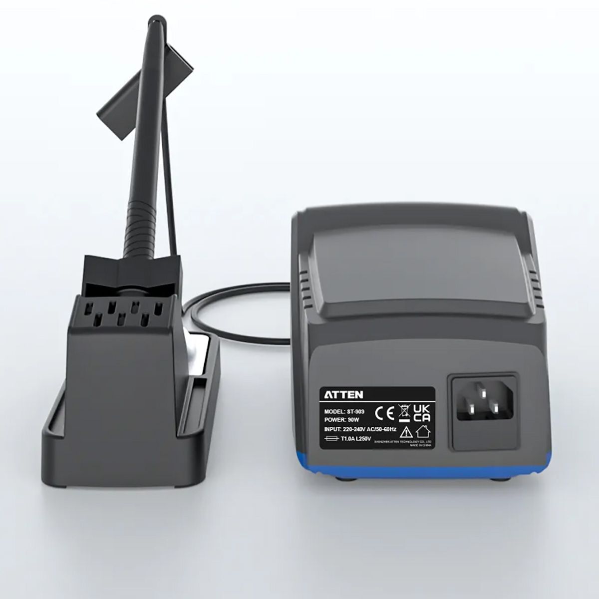 Паяльная станция Atten ST-909 230В, 90 Вт, жала типа T990-K