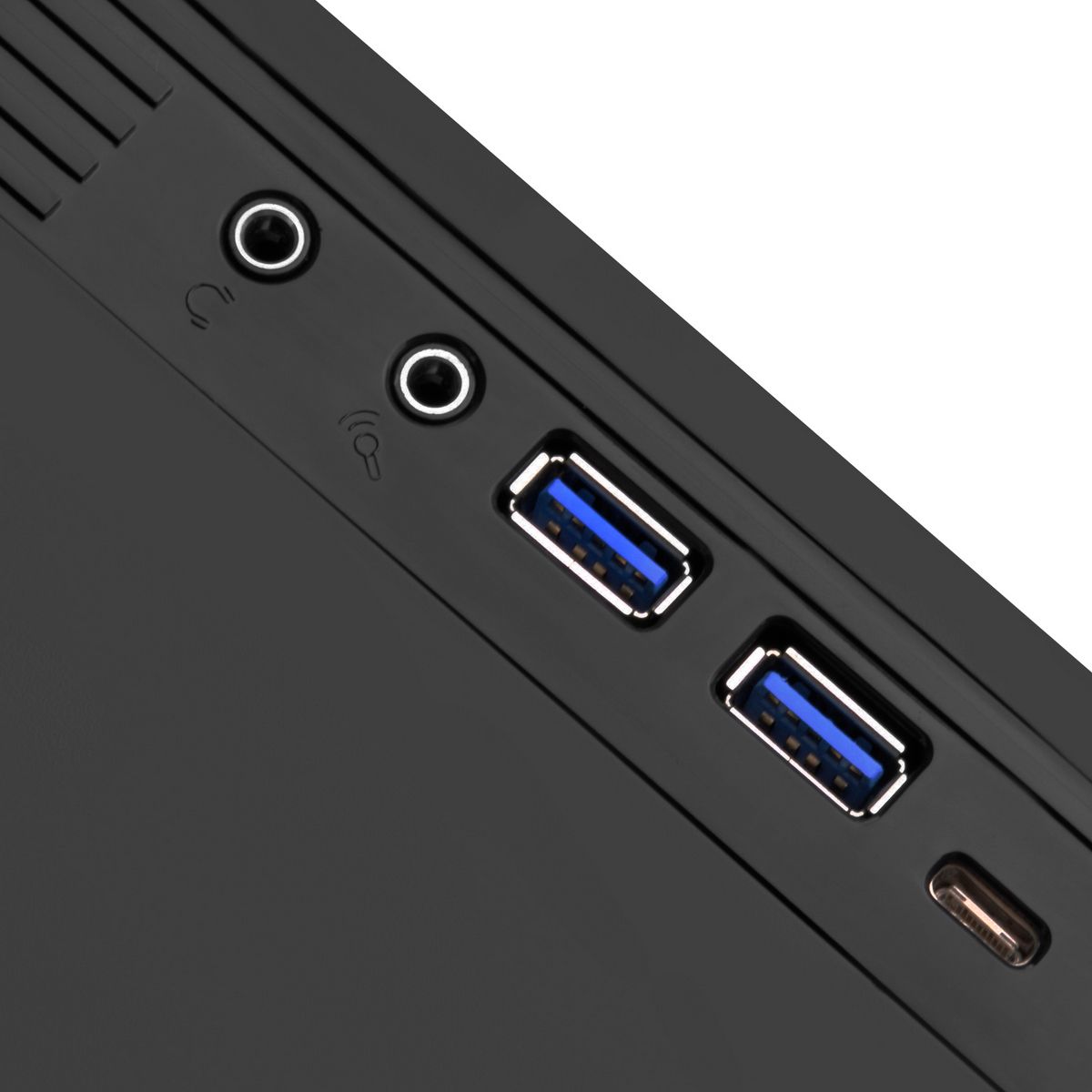 Корпус Silverstone G410KL07BE00020, ATX ( up to 12" x11") , Micro ATX Plastic front panel, steel body, SST-KL07B-E