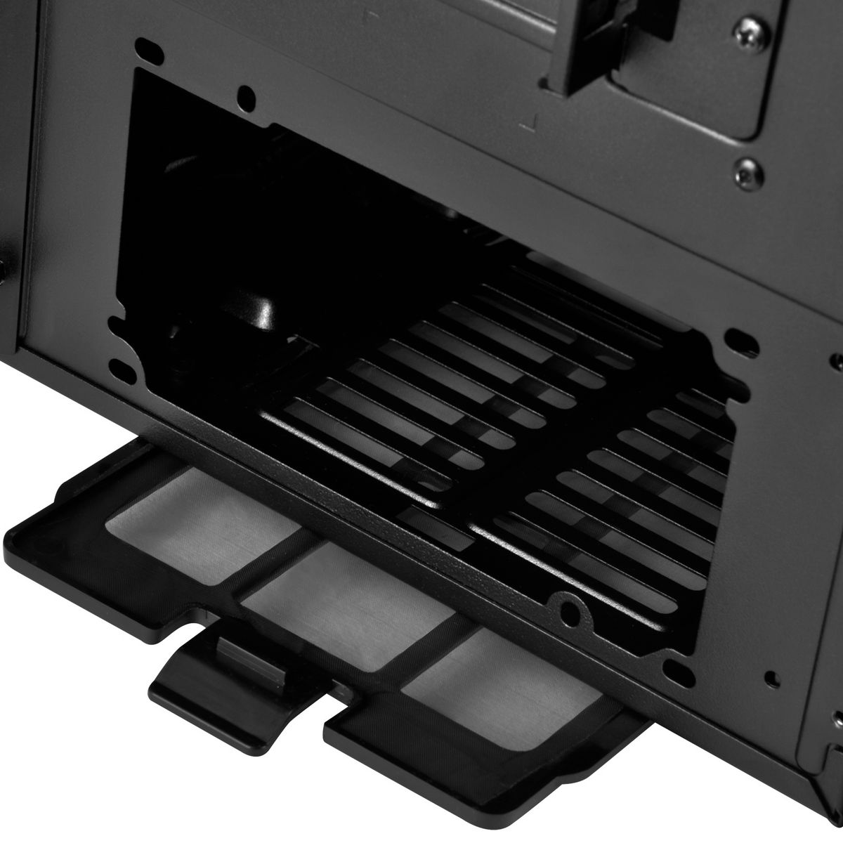 Корпус Silverstone G410KL07BE00020, ATX ( up to 12" x11") , Micro ATX Plastic front panel, steel body, SST-KL07B-E
