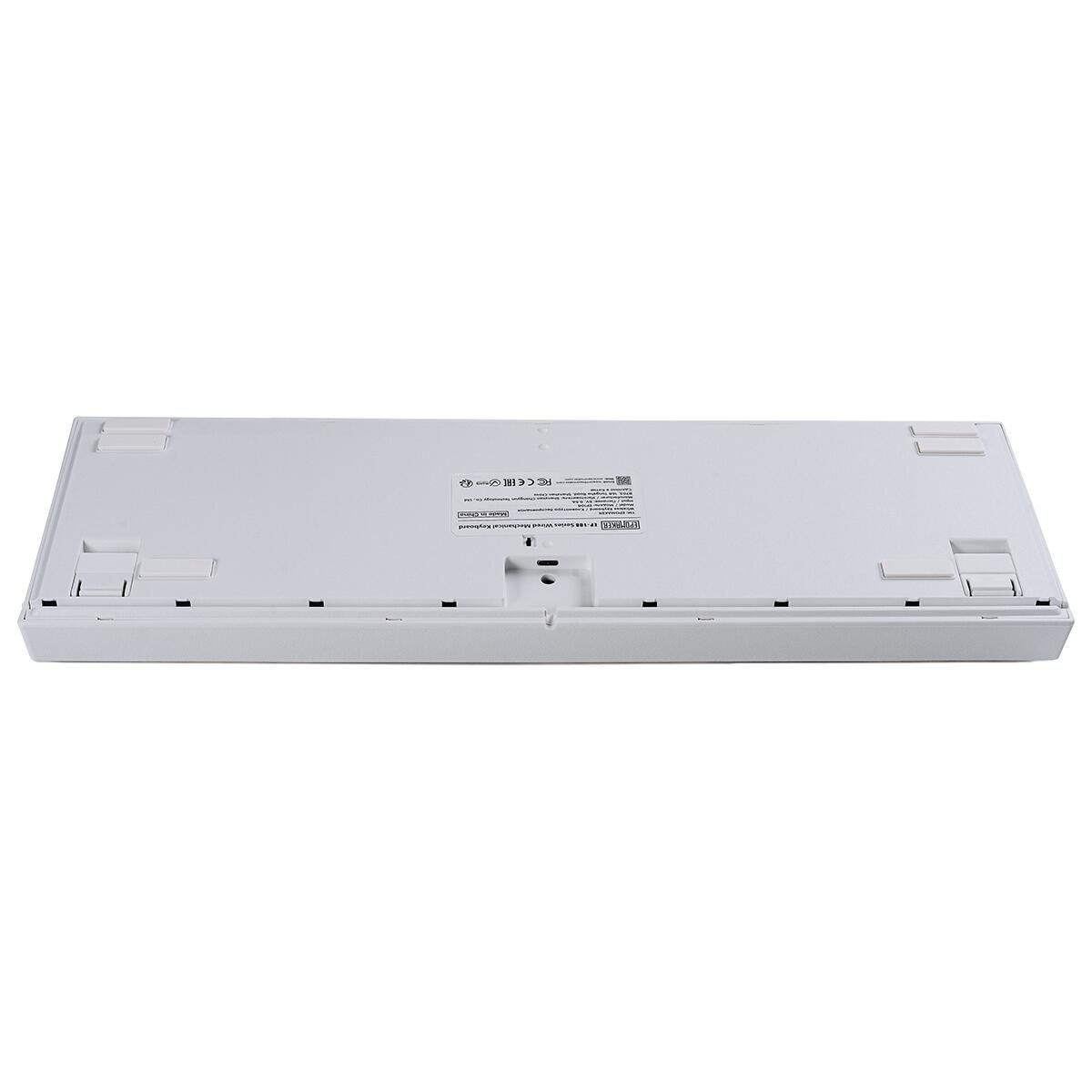 Клавиатура Epomaker EP108 Keyboard, Gateron Blue, White, Enlightment