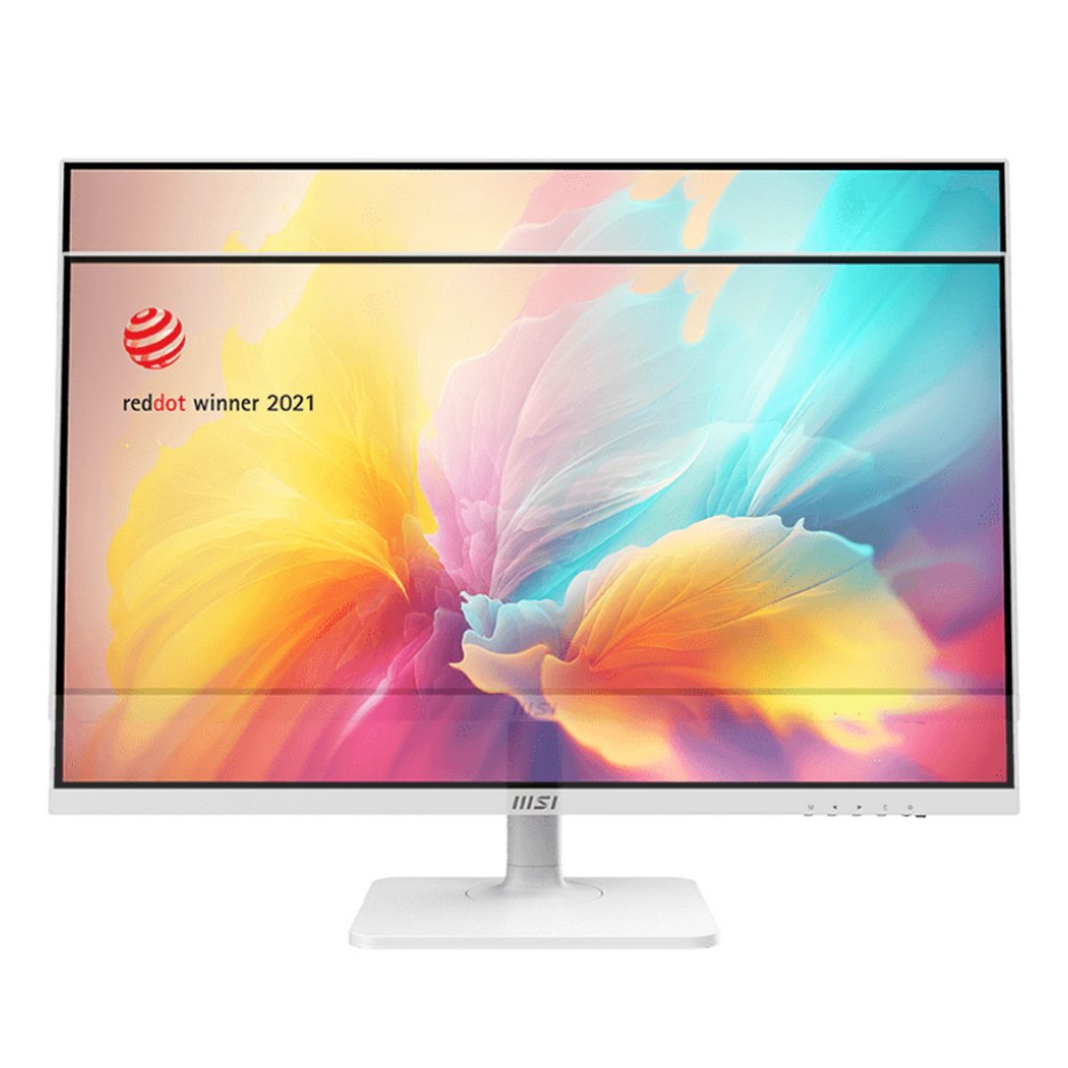 Монитор MSI Modern MD272QXPW 27" White (IPS, 2560x1440, HDMI+DP+Type C, USB Hub, 1 ms, 178°/178°, 400 cd/m, 1000:1 (100M:1), 100Hz, MM, Pivot)