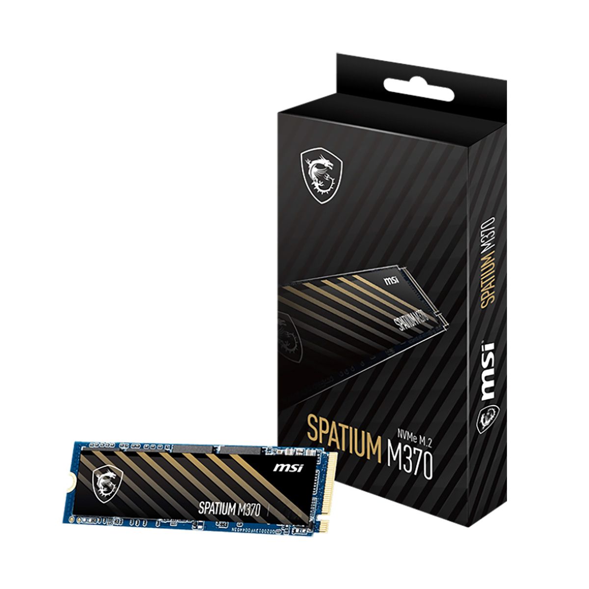 Твердотельный накопитель SSD MSI SPATIUM M370 NVMe M.2 256GB