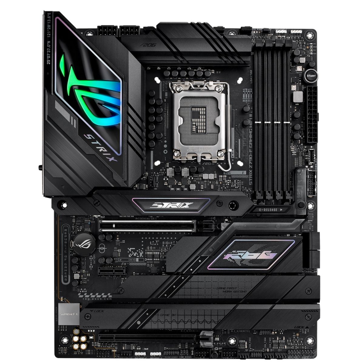 Материнская плата ASUS ROG STRIX Z790-F GAMING WIFI II LGA1700 ATX 4xDDR5 2xPCIEx16 PCIEx1 5xM.2 2хUSB-C DP HDMI 2.5GLAN Wi-Fi 7
