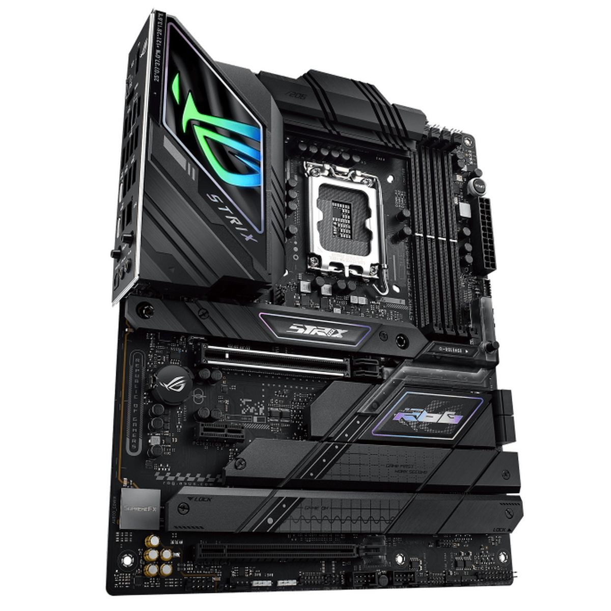Материнская плата ASUS ROG STRIX Z790-F GAMING WIFI II LGA1700 ATX 4xDDR5 2xPCIEx16 PCIEx1 5xM.2 2хUSB-C DP HDMI 2.5GLAN Wi-Fi 7
