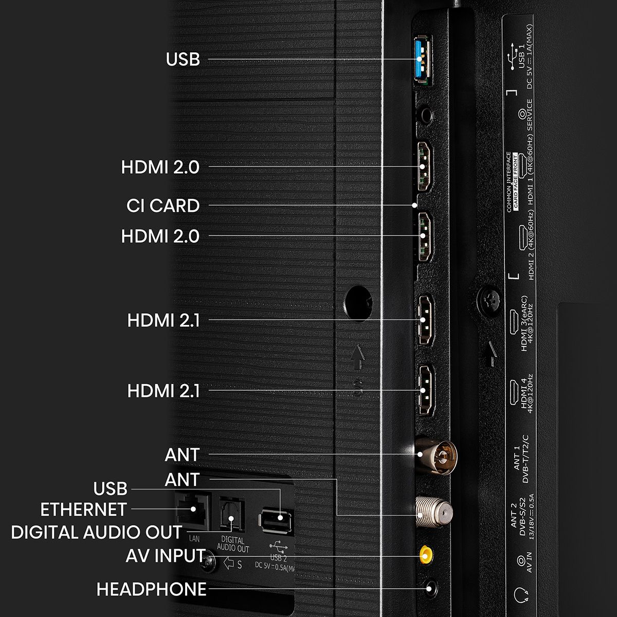 55" Телевизор m-LED HISENSE 55U8KQ