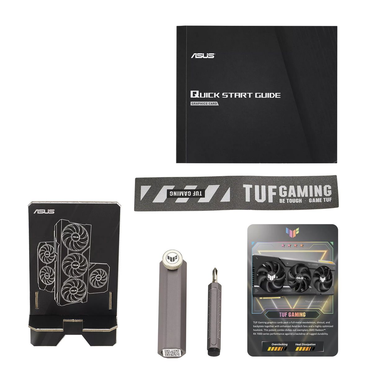 Видеокарта ASUS RX7900XT TUF GAMING OC 20GB GDDR6 320bit 3xDP HDMI 3FAN RTL [TUF-RX7900XT-O20G-GAMING]