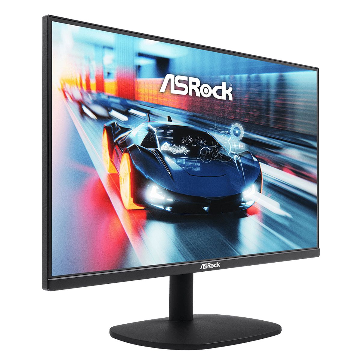 Монитор ASRock 24.5" CL25FF Black (IPS, 1920x1080, D-Sub+HDMI, 1 ms, 178°/178°, 300 cd/m, 1300:1, 100Hz)