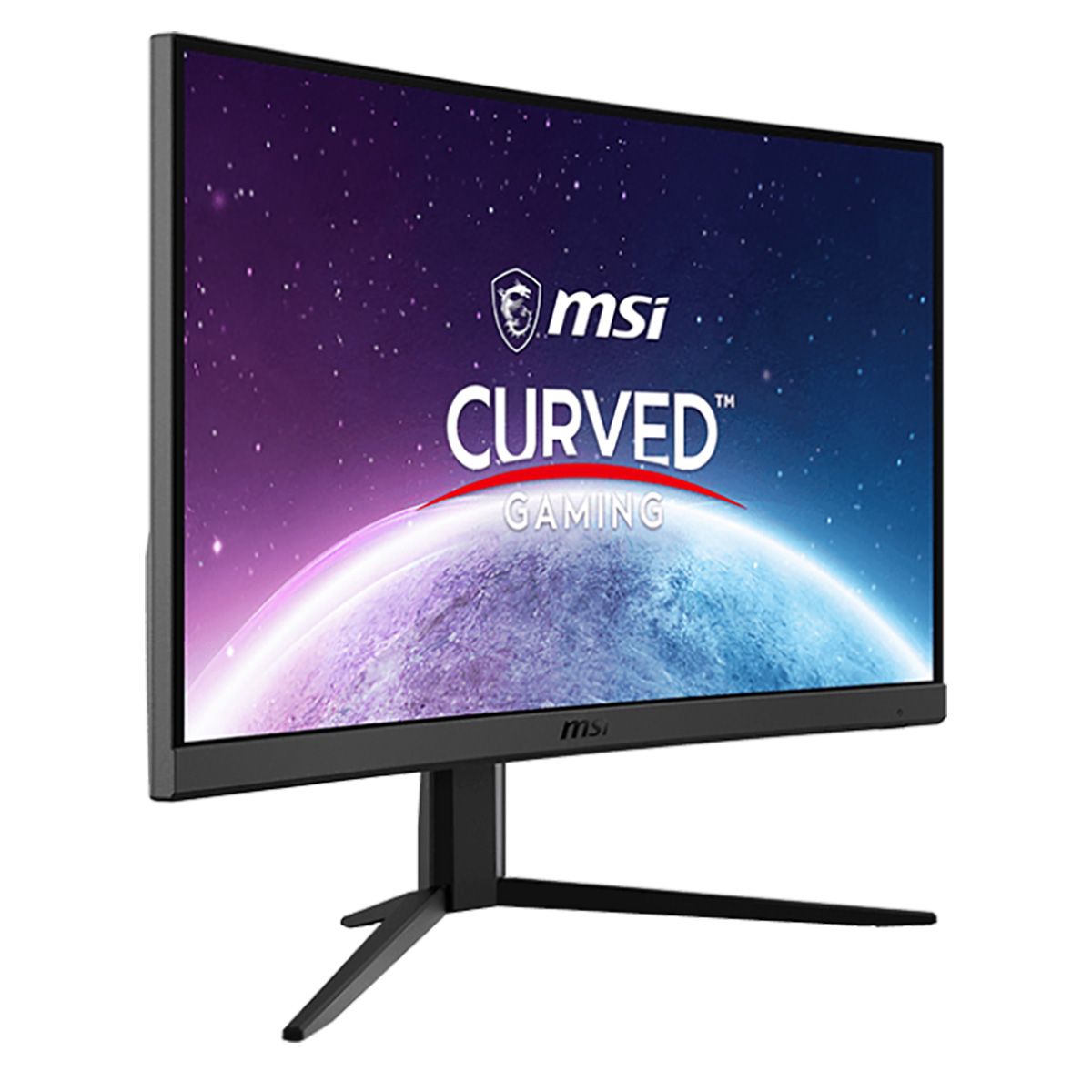 Монитор MSI 23.6" G24C4 E2 Black (VA,1920x1080, 2xHDMI+DP, 1 ms, 178°/178°, 250 cd/m, 3000:1 (100M:1), 180Hz, MM, Curved)
