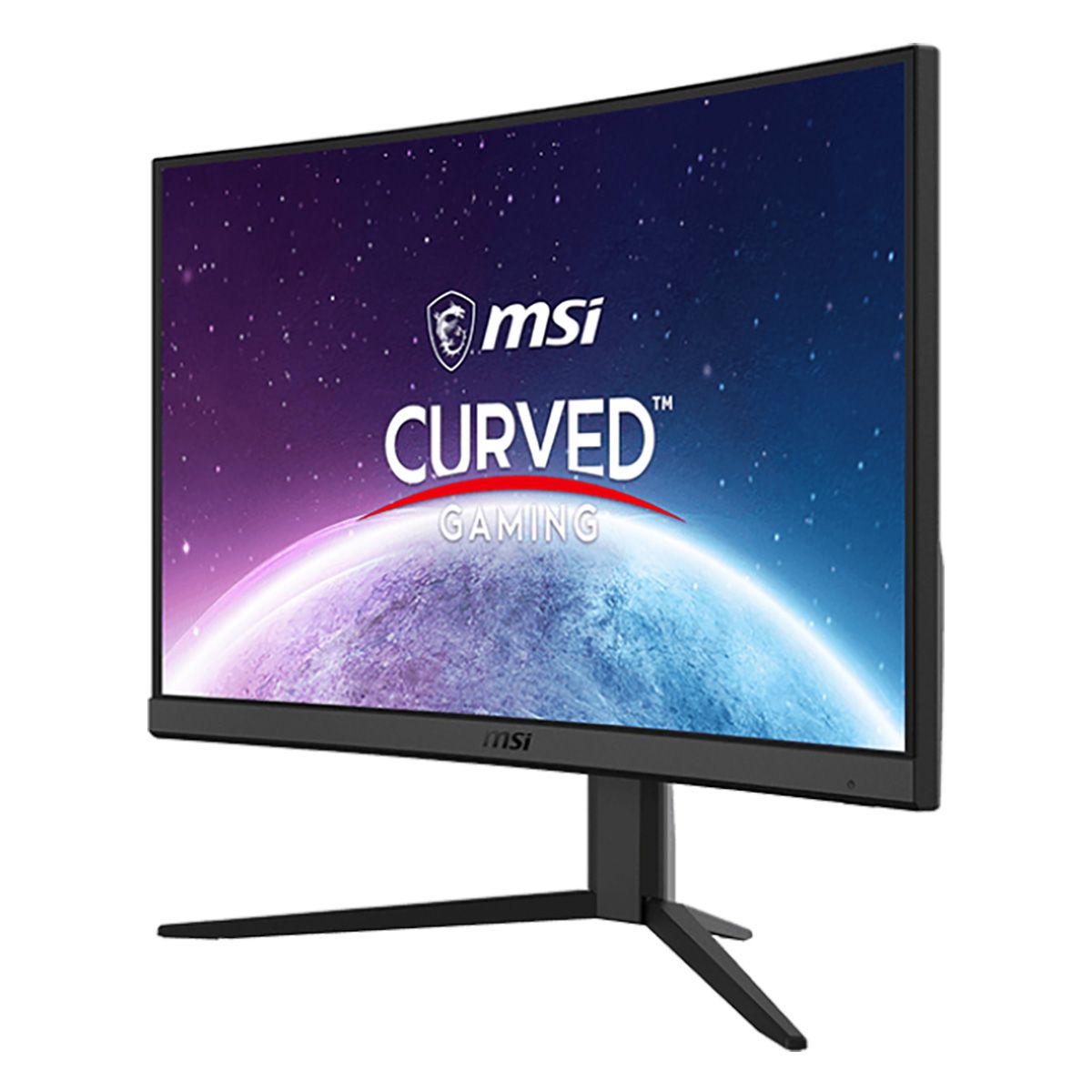 Монитор MSI 23.6" G24C4 E2 Black (VA,1920x1080, 2xHDMI+DP, 1 ms, 178°/178°, 250 cd/m, 3000:1 (100M:1), 180Hz, MM, Curved)