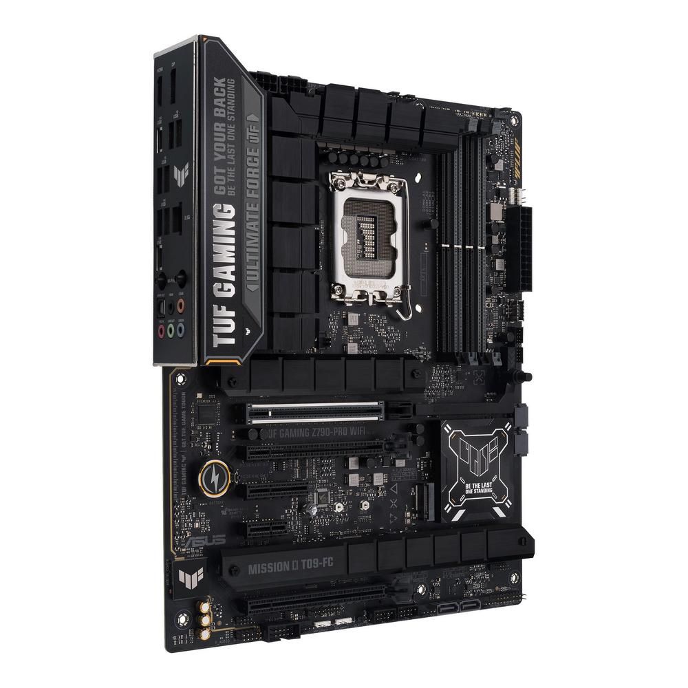 Материнская плата ASUS TUF GAMING Z790-PRO WIFI LGA1700 ATX 4xDDR5 3xPCIEx16 PCIEx4 PCIEx1 4xM.2 2хUSB-C DP HDMI 2.5GLAN Wi-Fi 6Е
