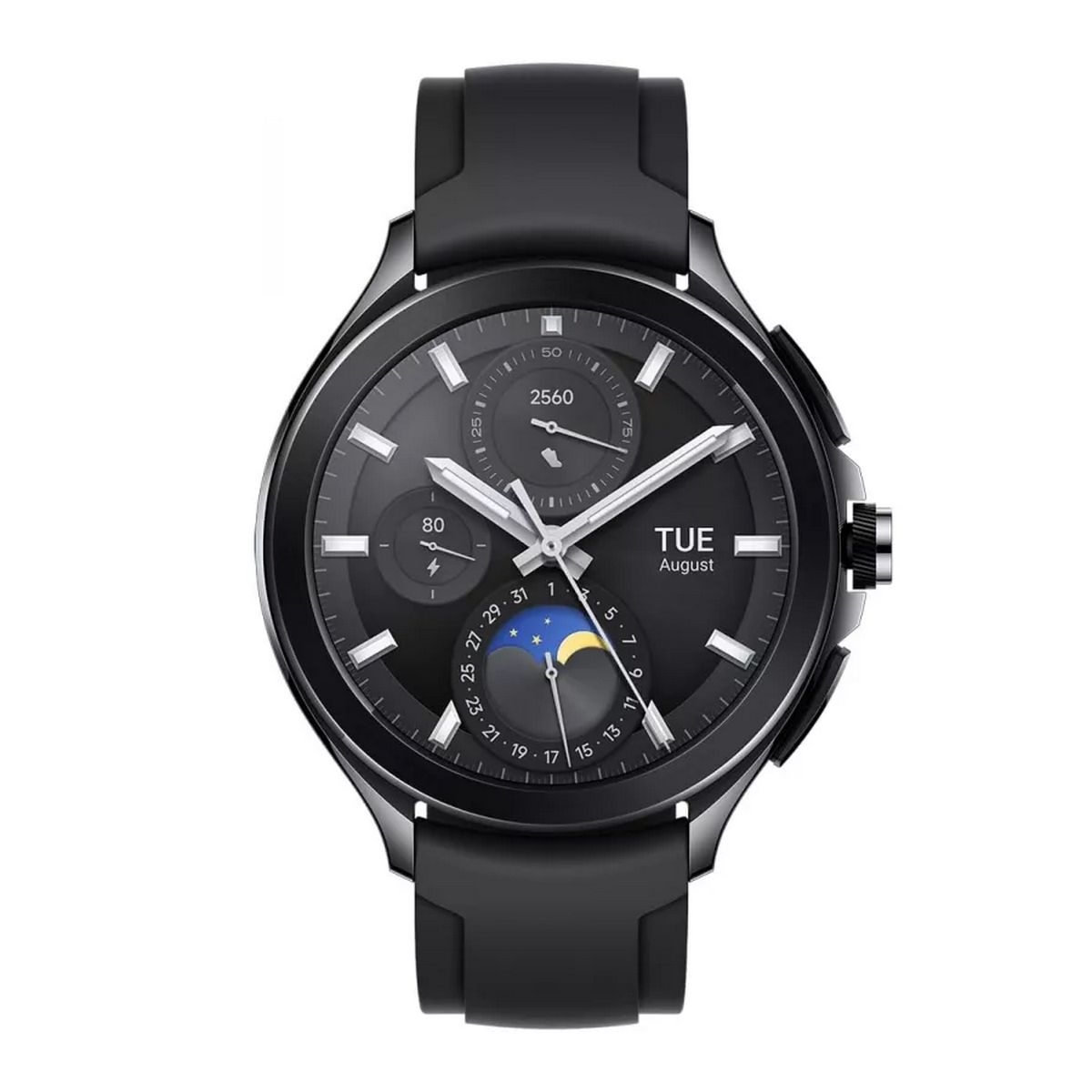 Смарт-часы Xiaomi Watch 2 Pro -Bluetooth® Black Case with Black Fluororubber Strap M2234W1 (BHR7211GL)