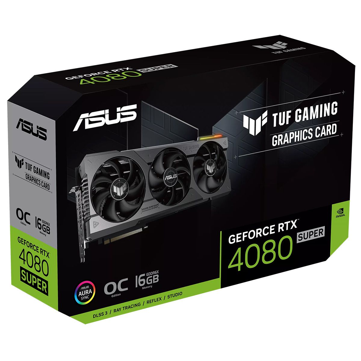 Видеокарта ASUS TUF-RTX4080S-O16G-GAMING /RTX4080S,HDMI*2,DP*3,16G,D6X