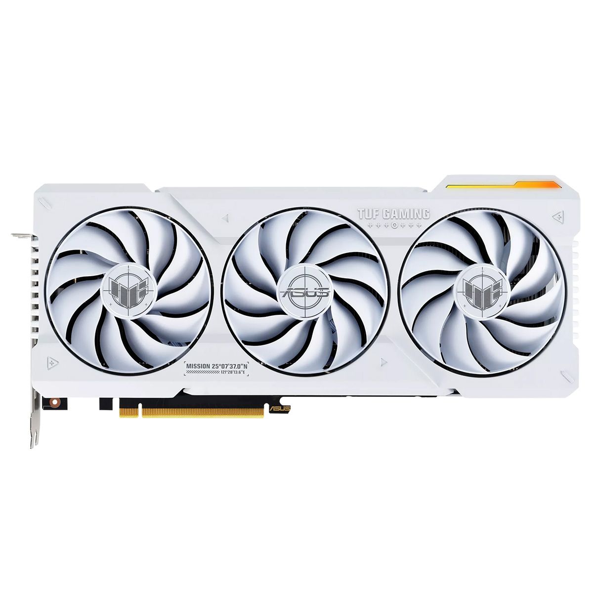 Видеокарта ASUS TUF-RTX4070TIS-O16G-WHITE-GAMING /RTX4070TIS ,HDMI*2,DP*3,16G,D6X