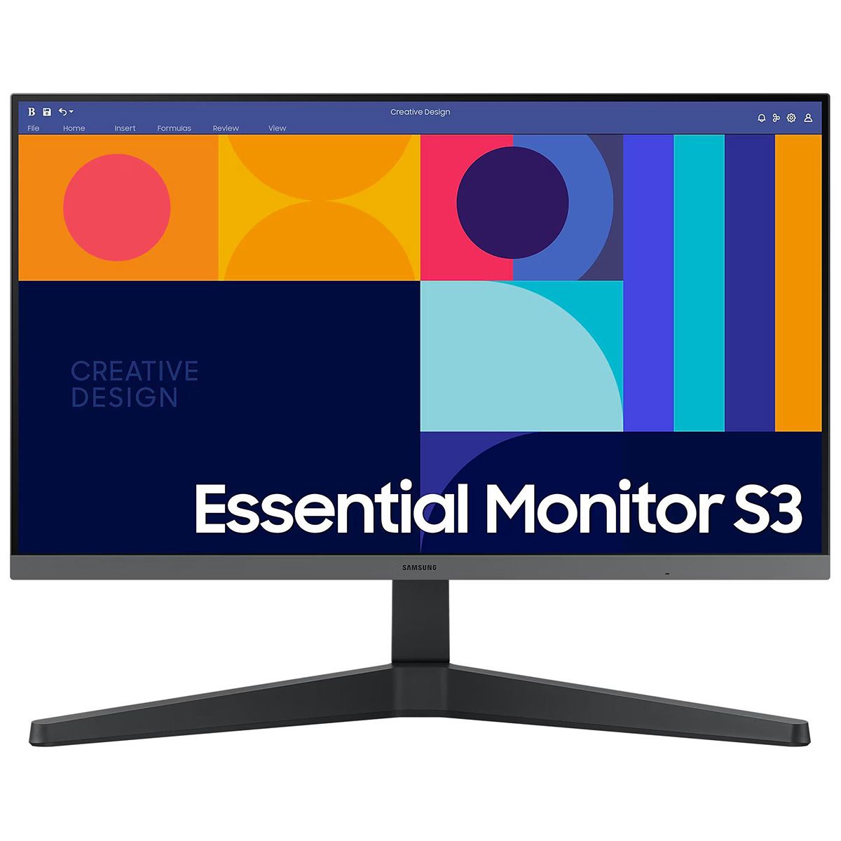 Монитор Samsung S24C330GAI 23.8" Black (IPS, 1920x1080, HDMI+DP, 4 ms, 178°/178°, 250 cd/m, 1000:1, 100Hz)
