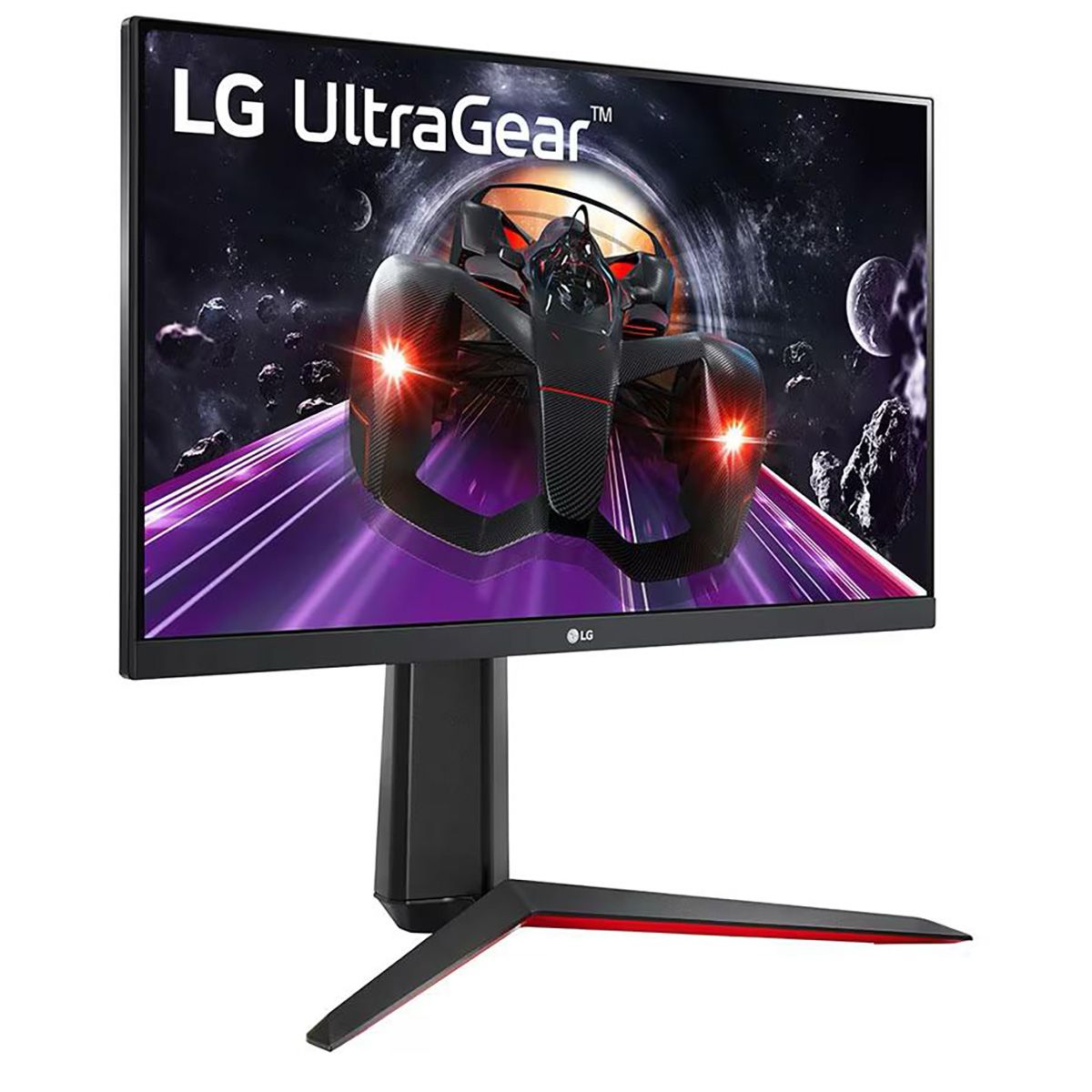 Монитор LG 23.8" 24GN65R-B Black (IPS, 1920x1080, HDMI+DP, 1 ms, 178°/178°, 300 cd/m, 1000:1, 144Hz)
