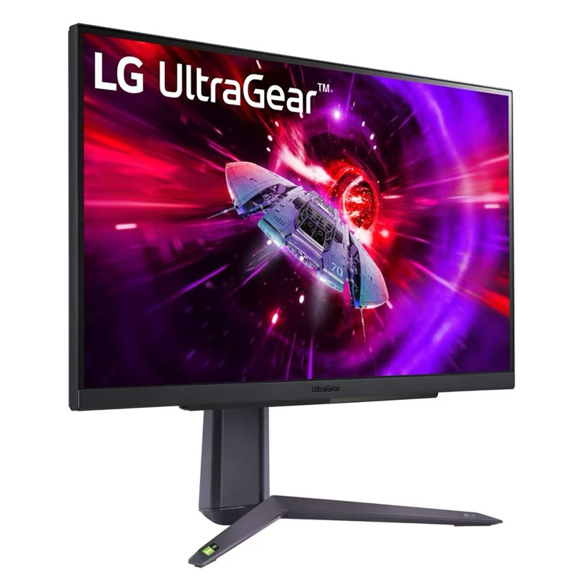 Монитор LG 27" 27GR75Q-B Black (IPS, 2560x1440, HDMI+HDMI+DP, 1 ms, 178°/178°, 300 cd/m, 1000:1, 165Hz)