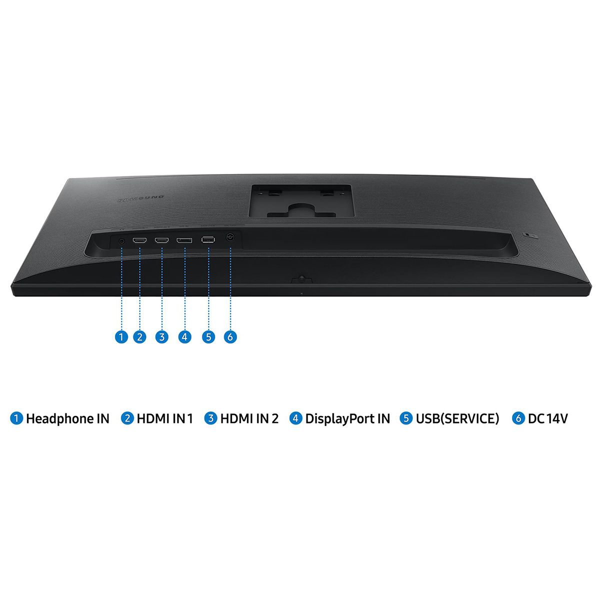 Монитор Samsung 27" S27B610EQI ViewFinity S6 Black (IPS, 2560x1440, HDMI+HDMI+DP, 5 ms, 178°/178°, 300 cd/m, 1000:1, 75Hz, Pivot)