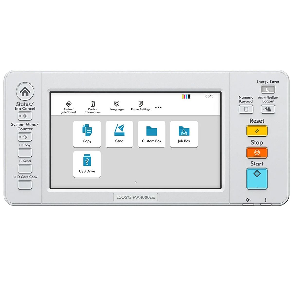МФУ Kyocera MA4000cix 1102Z43NL0 А4, цвет, 40 стр/мин, 1200 dpi, 2GB USB, Network, дуплекс, автоподатчик, тонер, замена M6235cidn