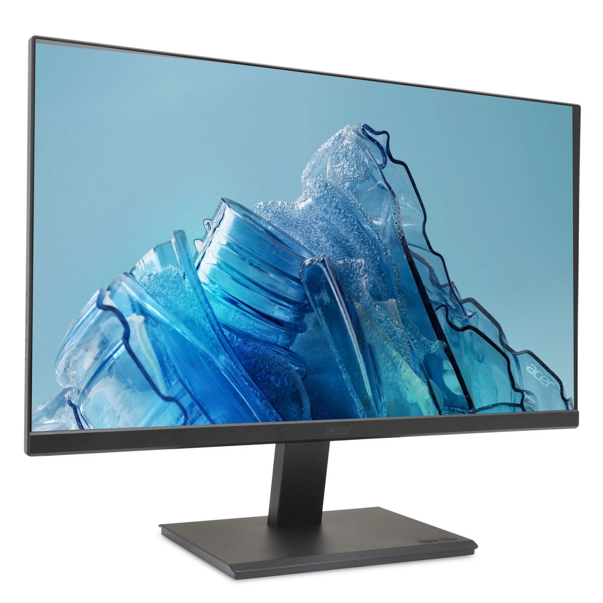 Монитор Acer 23.8" Vero V247YAbiv Black (VA, 1920x1080, D-sub+HDMI, 4 ms, 178°/178°, 250 cd/m, 3000:1 (100M:1), 75Hz, MM)