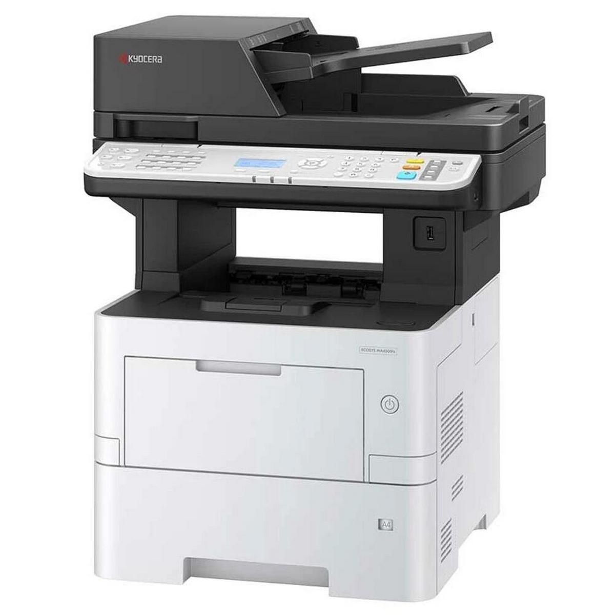МФУ Kyocera ECOSYS MA4500x (P/S/C, черно-белая печать, А4, 45 стр/мин, 1200 х 1200 dpi, duplex, 1 024 МБ, USB 2.0, Gigabit Ethernet)
