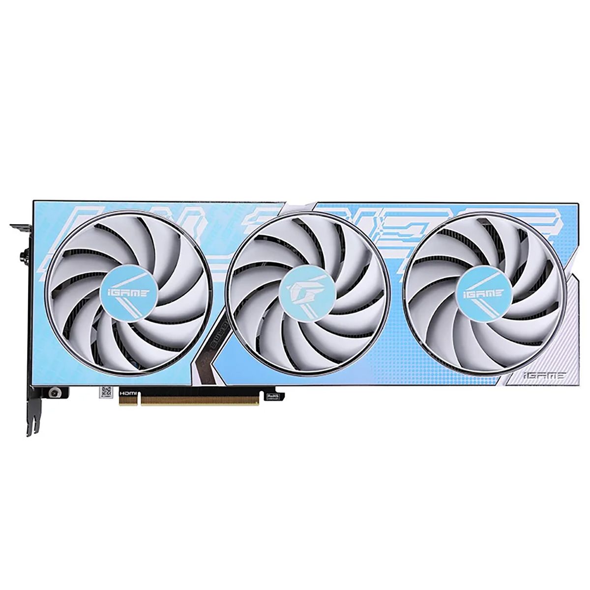 Видеокарта Colorful RTX 4060 Ti Ultra W OC 8GB-V 128-bit GDDR6 DPx3 HDMI 3FAN RTL