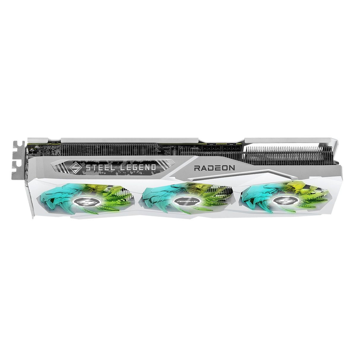 Видеокарта ASRock RX7600XT Steel Legend 16GB OC GDDR6 128-Bit HDMI DPx3 3FAN RTL