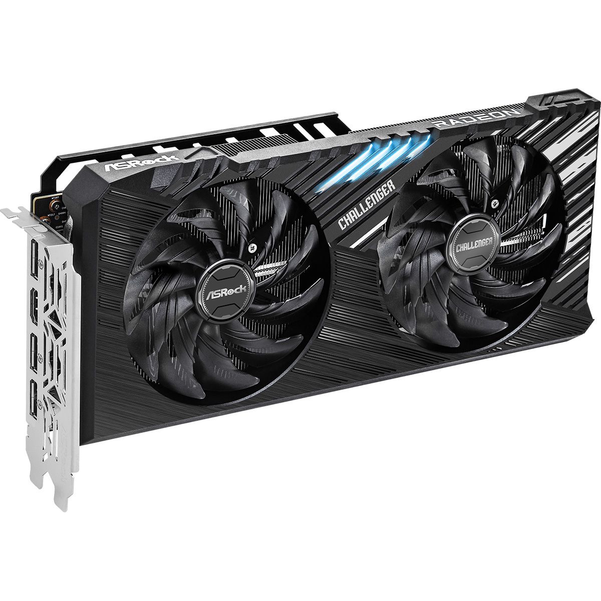 Видеокарта ASRock RX7600XT CHALLENGER OC 16GB GDDR6 128bit 3xDP HDMI 2FAN RTL