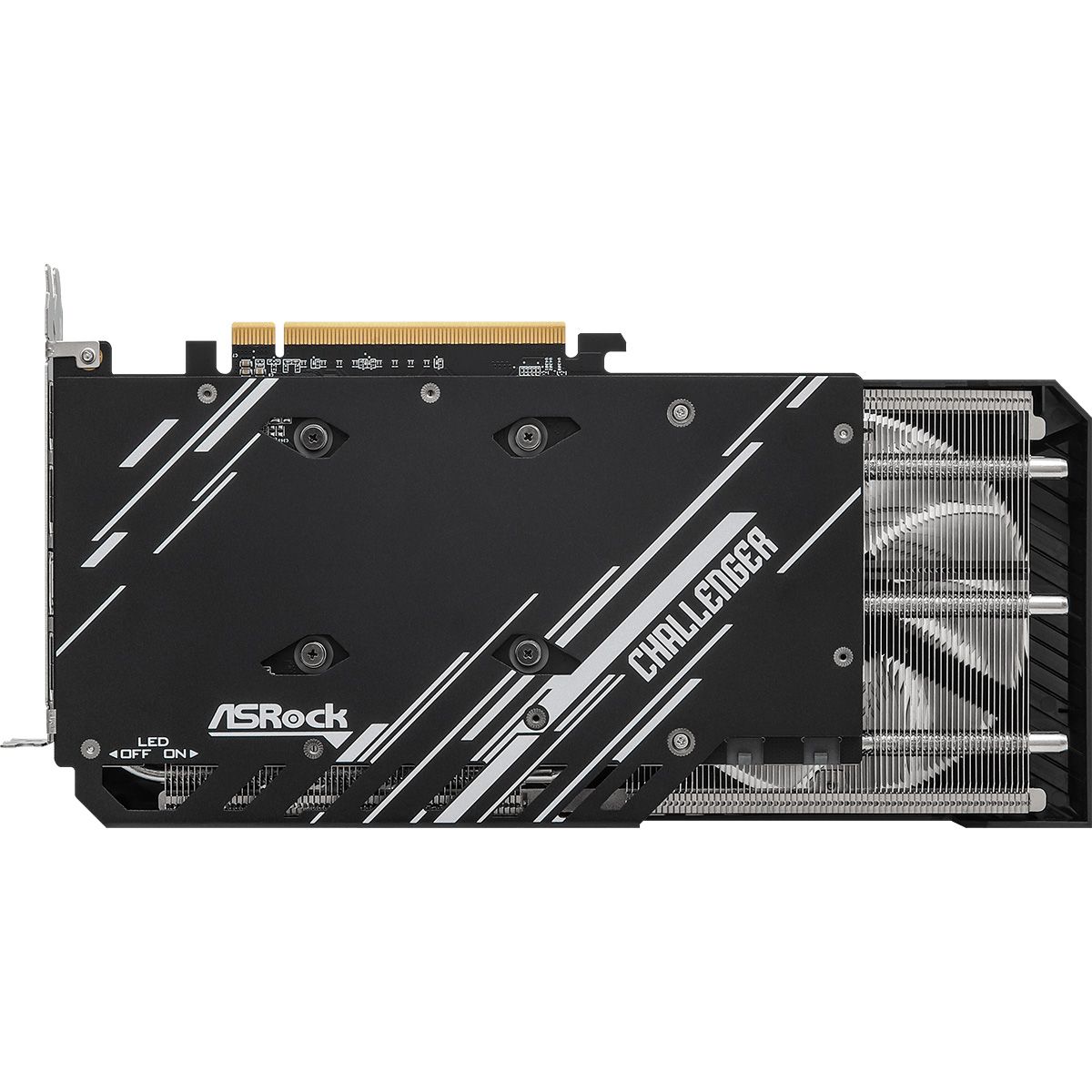 Видеокарта ASRock RX7600XT CHALLENGER OC 16GB GDDR6 128bit 3xDP HDMI 2FAN RTL