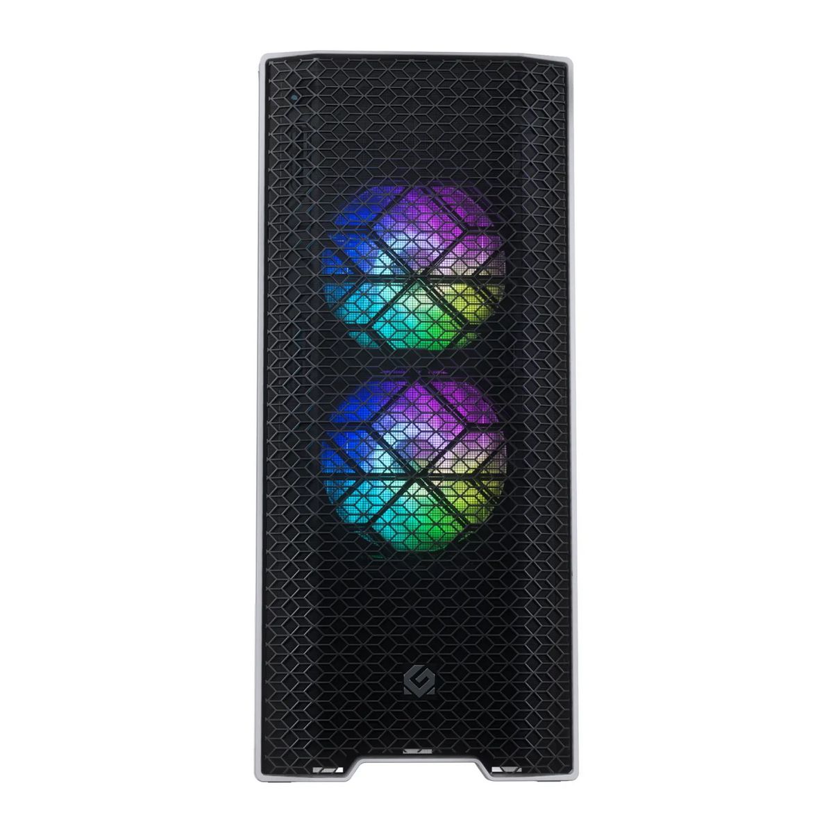 Корпус MagniumGear NEO Air White, 2х 120mm ARGB Fan, боковая панель Tempered Glass, Mid-Tower / MG-NE520A_DBW02_RU