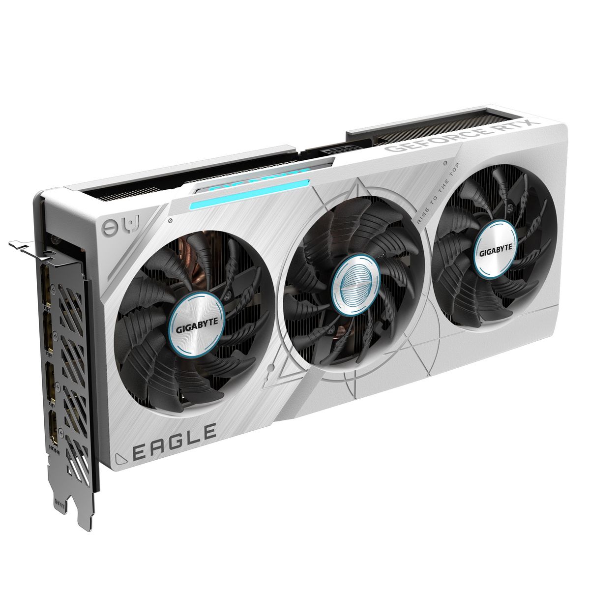 Видеокарта Gigabyte RTX4070SUPER EAGLE OC ICE 12GB GDDR6X 192-bit DPx3 HDMI 3FAN RTL