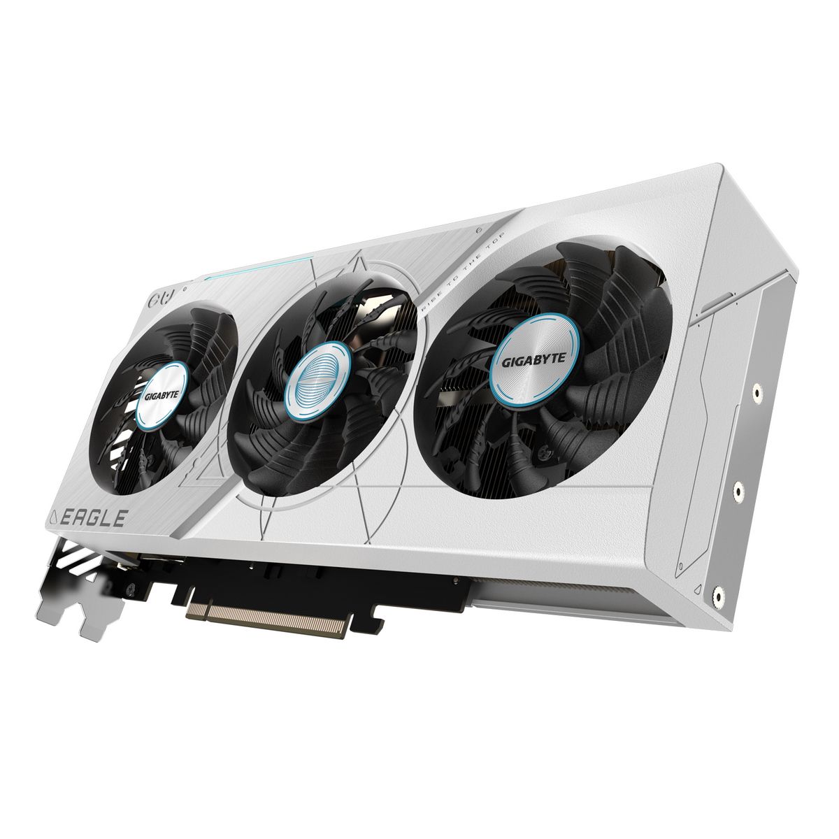 Видеокарта Gigabyte RTX4070SUPER EAGLE OC ICE 12GB GDDR6X 192-bit DPx3 HDMI 3FAN RTL