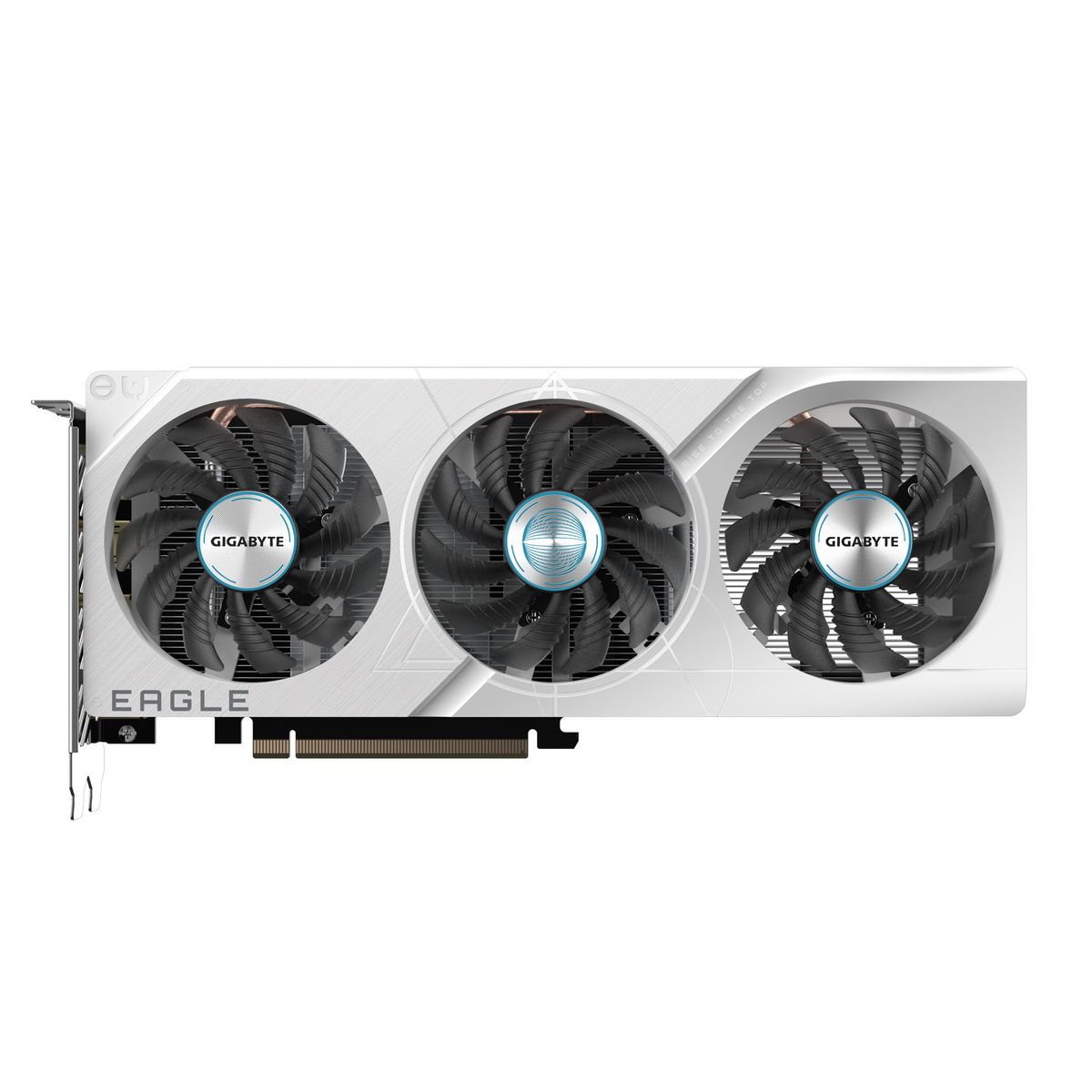 Видеокарта Gigabyte RTX4060 EAGLE OC ICE 8GB GDDR6 128bit 2xDP 2xHDMI 3FAN RTL
