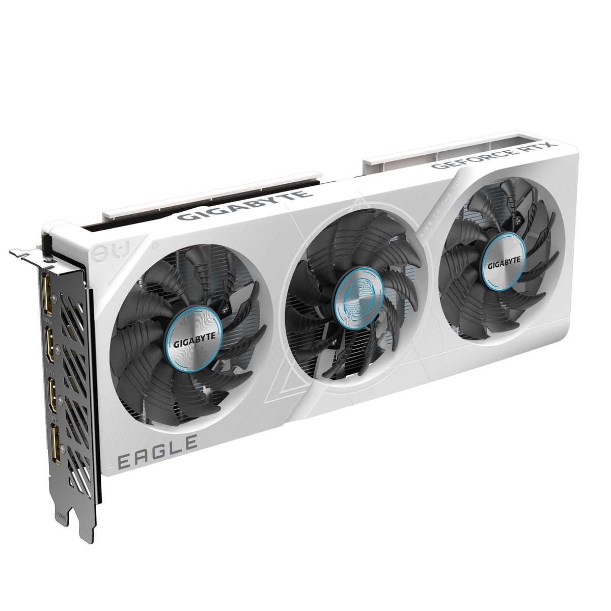 Видеокарта Gigabyte RTX4060 EAGLE OC ICE 8GB GDDR6 128bit 2xDP 2xHDMI 3FAN RTL