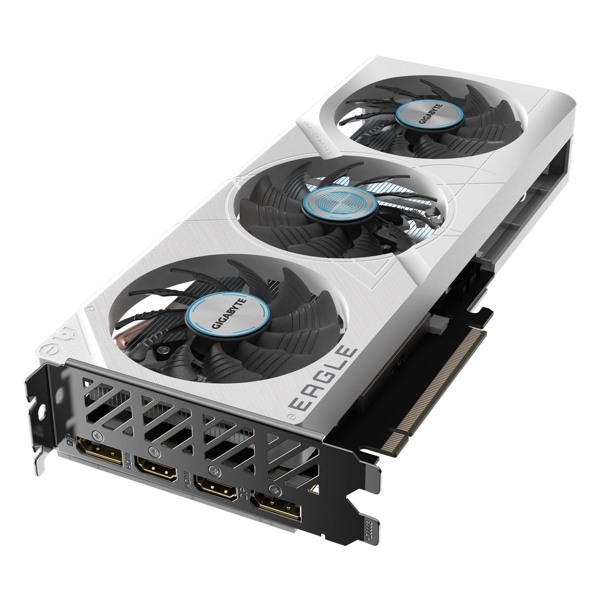 Видеокарта Gigabyte RTX4060 EAGLE OC ICE 8GB GDDR6 128bit 2xDP 2xHDMI 3FAN RTL
