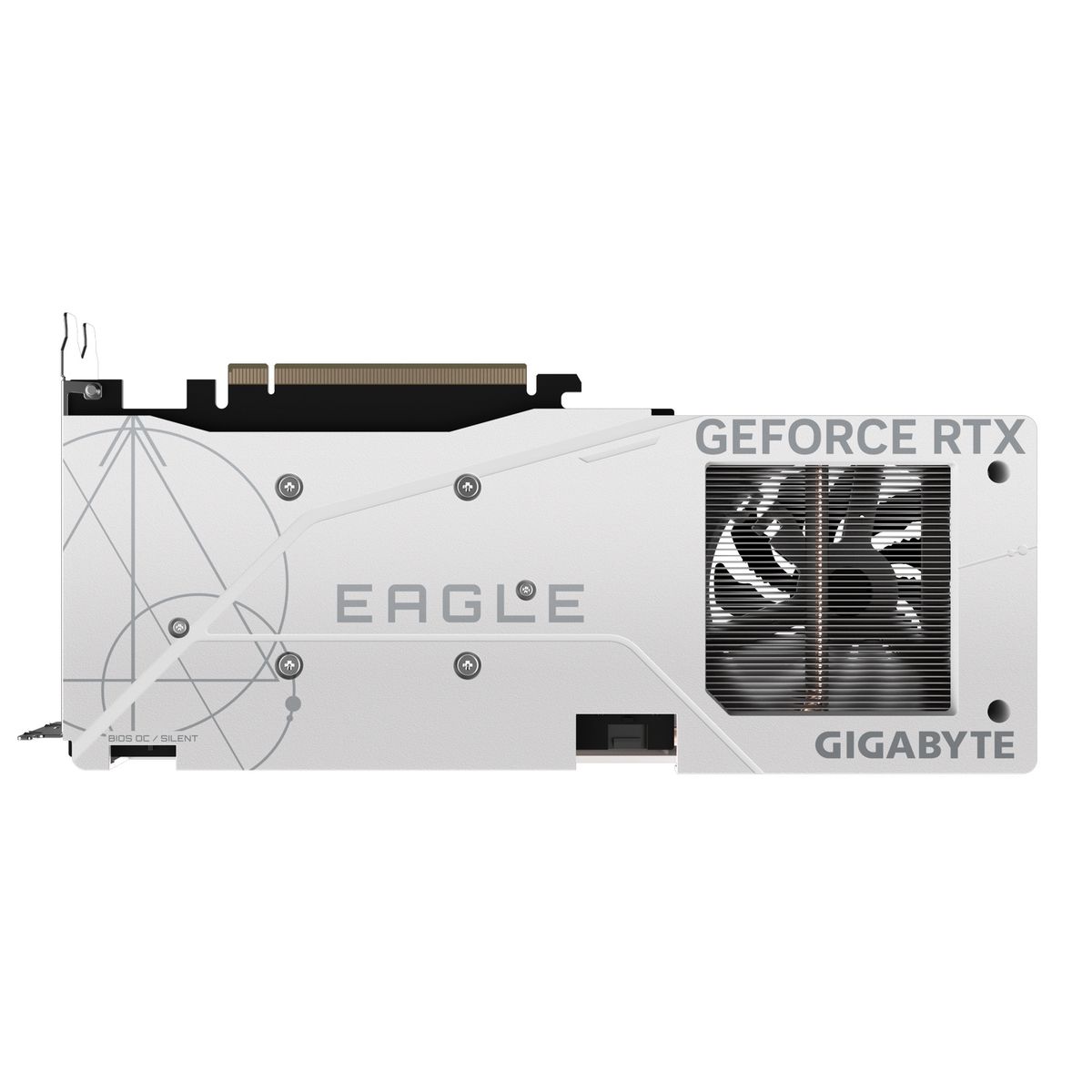 Видеокарта Gigabyte RTX4060 EAGLE OC ICE 8GB GDDR6 128bit 2xDP 2xHDMI 3FAN RTL