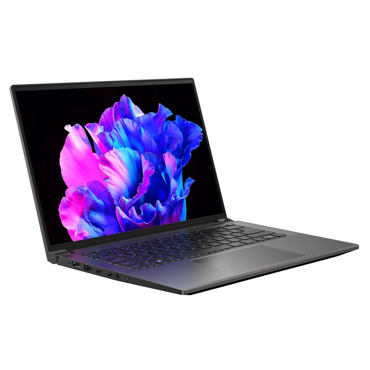 Ноутбук Acer Swift X 14 SFX14-72G-72DH Intel Core Ultra 7 155H/32Gb/SSD1024Gb/RTX4070 8Gb/14.5"/OLED/WQXGA+/120Hz/Win11/Iron (NX.KTUCD.001)