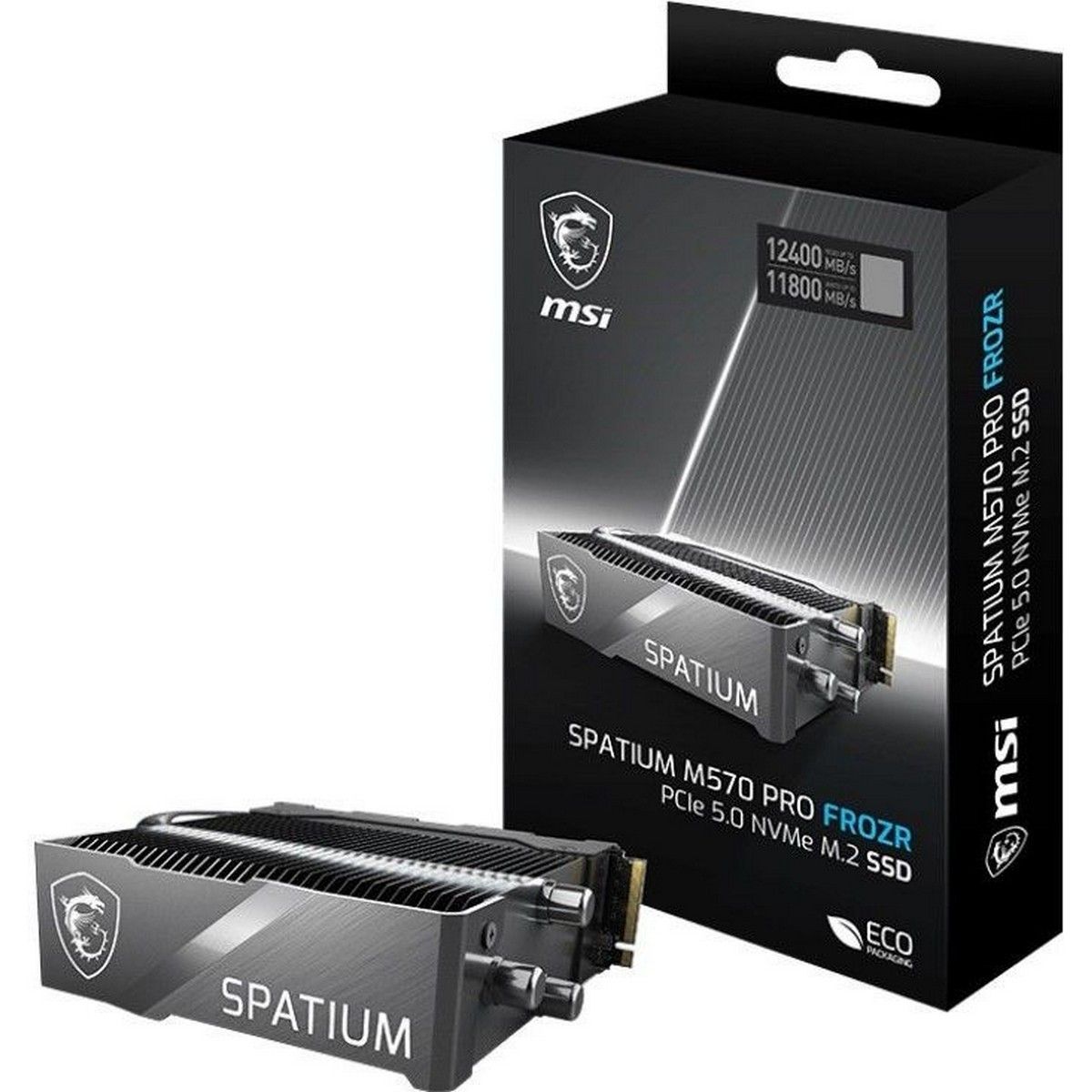 Твердотельный накопитель SSD MSI M.2 2280 2TB SPATIUM M570 Pro FROZR