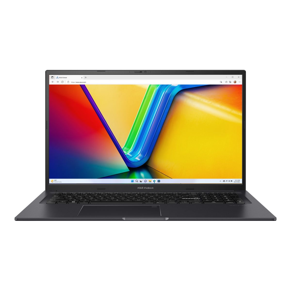 Ноутбук ASUS Vivobook 17X M3704YA-AU088 AMD Ryzen 7 7730U/16Gb/1Tb/17.3"/IPS /FHD/60Hz/NoOS/Black(90NB1192-M003S0)