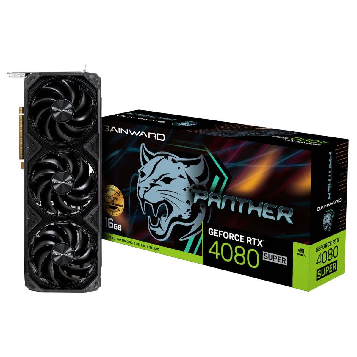 NED408SS19T2-1032Z - RTX4080 SUPER PANTHER OC 16GB GDDR6X 256bit 3-DP HDMI