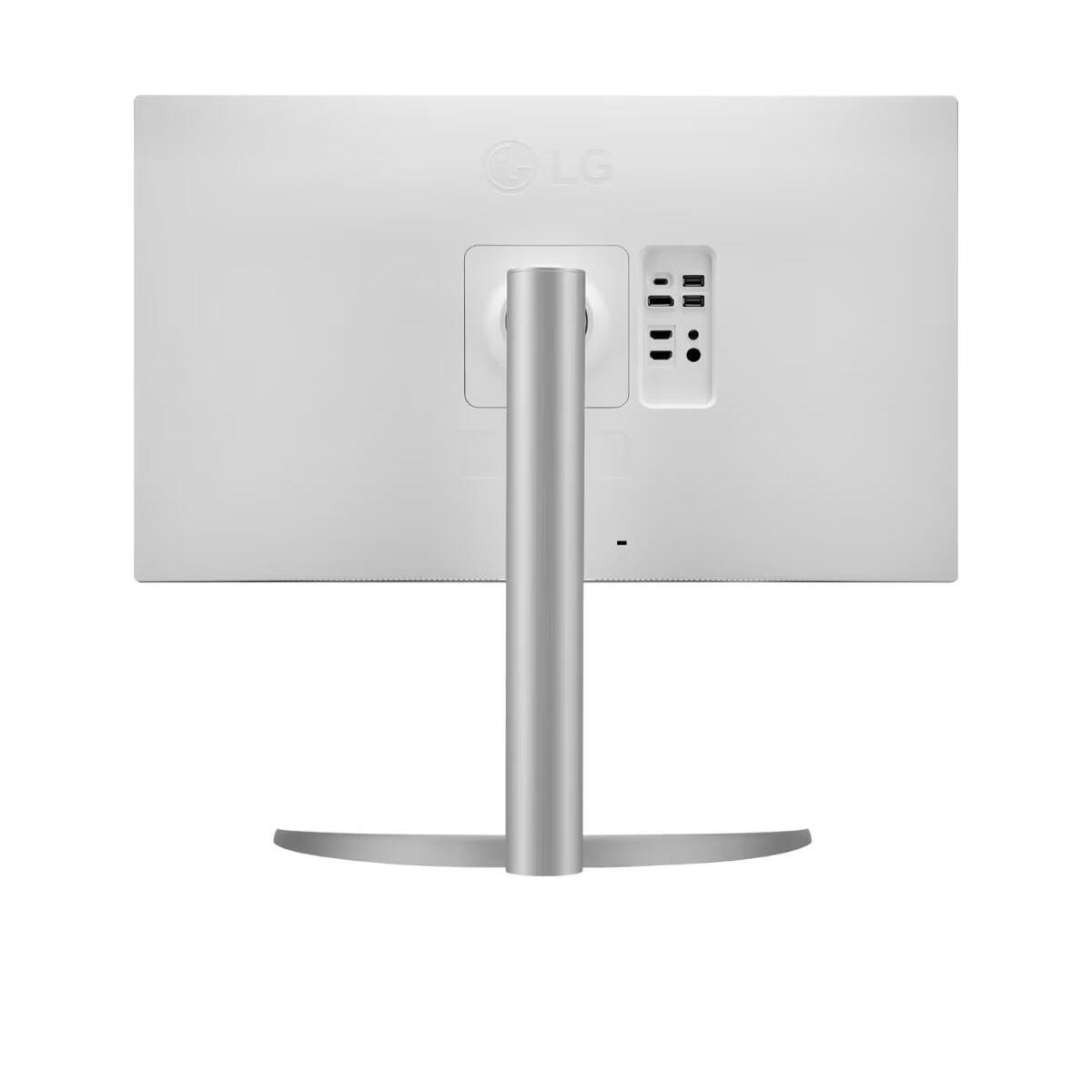 Монитор LG 27" 27UP850N-W White-Black (IPS, 3840x2160, HDMI+HDMI+DP+Type C, USB Hub, 5 ms, 178°/178°, 400 cd/m, 1000:1, 60Hz, MM, Pivot)