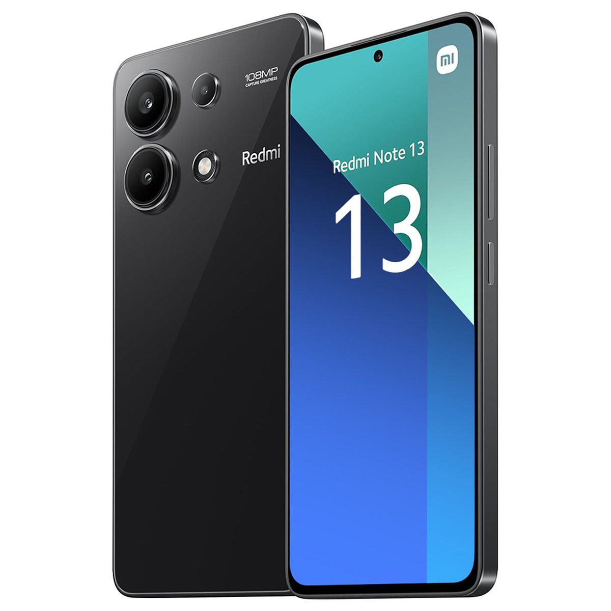Смартфон Xiaomi Redmi Note 13 RU 6+128 Midnight Black (MZB0FXWRU)